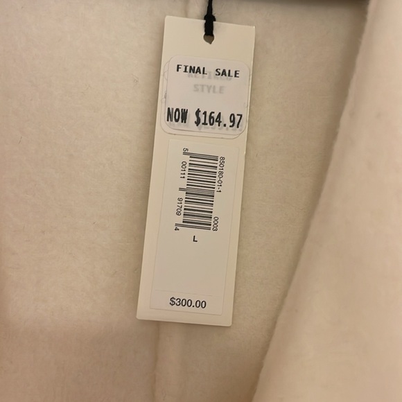 Banana Republic Oversized Nellie Double-faced Wool Blend Blazer. Size Large - Picture 6 of 6